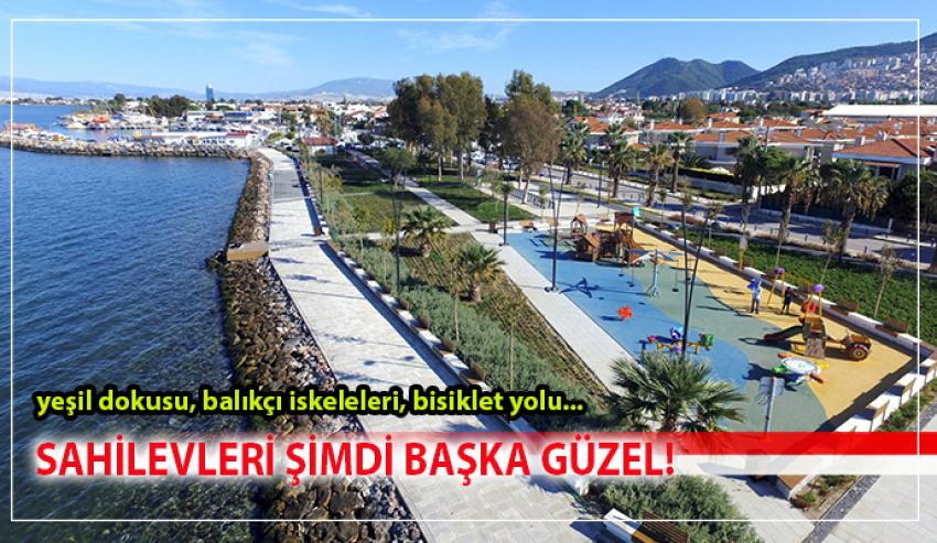 NARLIDERE-SAHİLEVLERİ KIYI PROJESİ'NİN İKİNCİ ETABI TAMAMLANDI