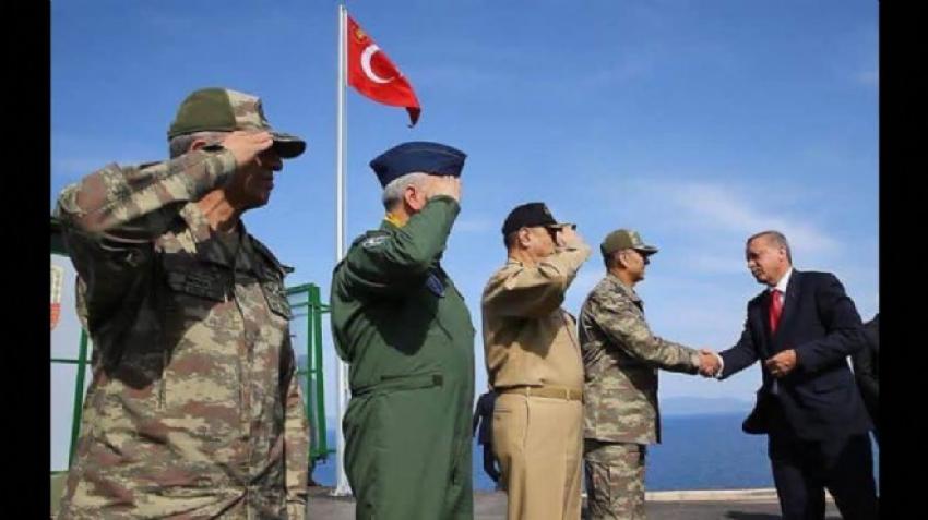 TATBİKATI, ZİRVE BERABER İZLEDİ