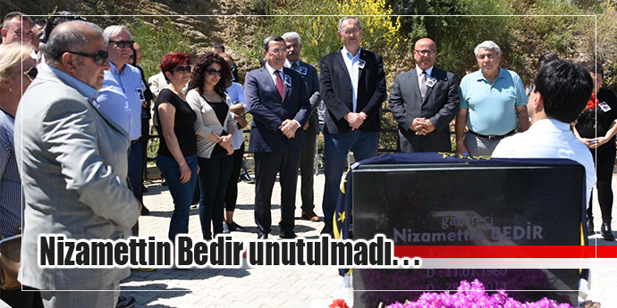 Gazeteci Nizamettin Bedir Narlıdere’de anıldı