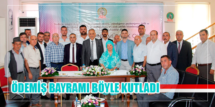 ÖDEMİŞ BELEDİYESİ’NDE BAYRAMLAŞMA