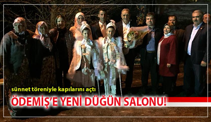 Demirdere Mahallesi Düğün Salonu Hizmete sunuldu