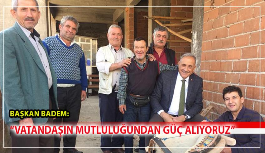 Başkan Mahmut Badem Aydın Sınırındaki Mahallelerde Çalışmaları inceledi