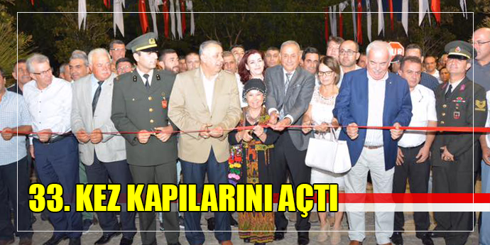 33.Ödemiş Milli Fuarı Açıldı