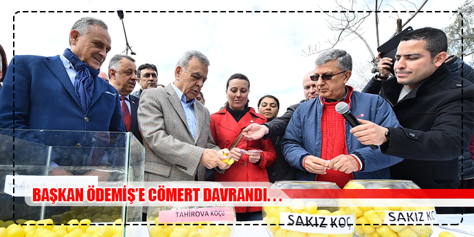 ÖDEMİŞ'E TARIM AŞISI