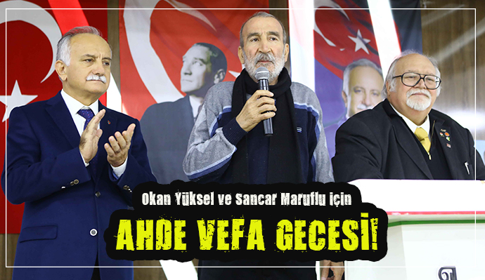 BAYRAKLI'DA VEFA GECESİ