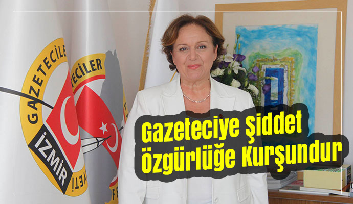 ÖLDÜRÜLEN HER GAZETECİ ÖZGÜRLÜĞE ATILAN KURŞUNDUR