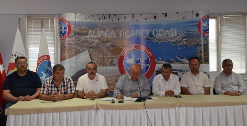 ALİAĞA İŞ DÜNYASINDAN DARBE GİRİŞİMİNE KARŞI BİLDİRİ