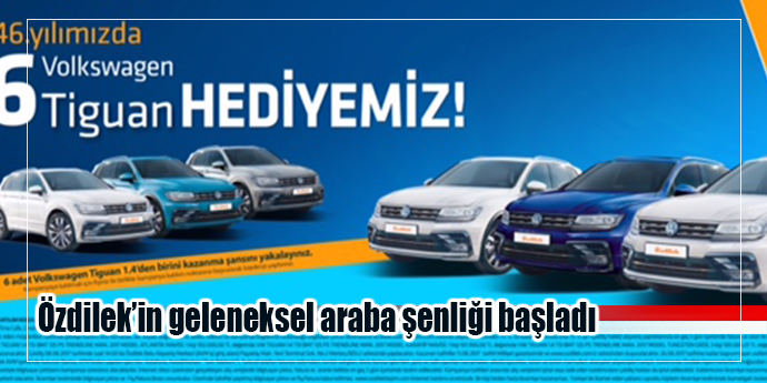Özdilek’in geleneksel araba şenliği başladı