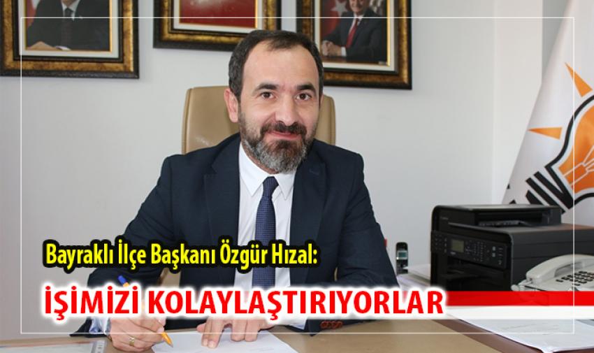 HIZAL AK PARTİ'DEN İSTİFALARI DEĞERLENDİRDİ
