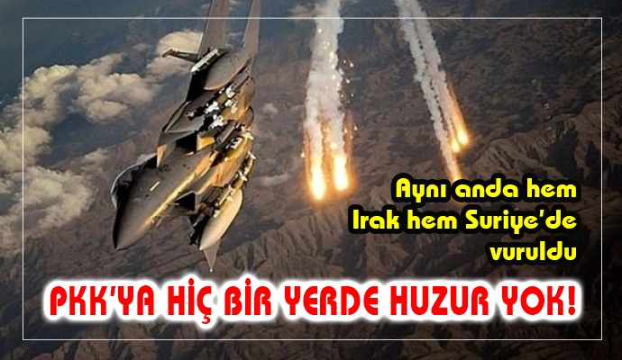 Kuzey Irak’a hava harekatında 49 terörist etkisiz hale getirildi