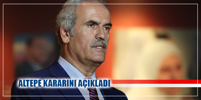 Recep Altepe istifa etti