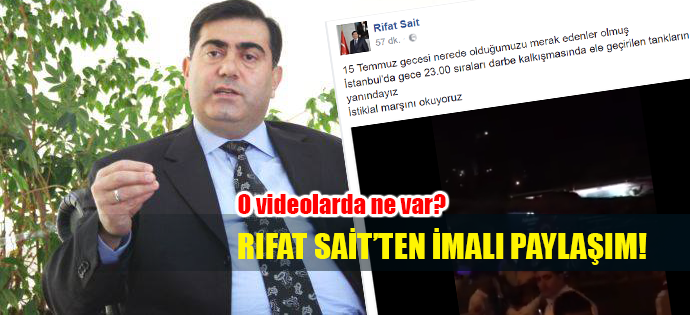RIFAT SAİT’TEN İMALI PAYLAŞIM!