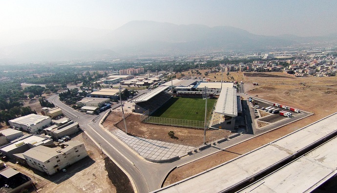 YENİ STADIN YOLU DA TAMAM