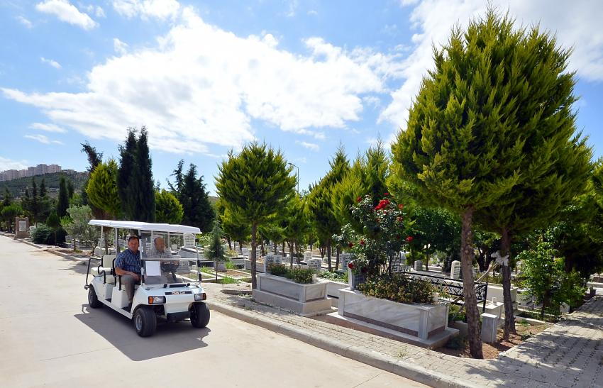 Mezarlıkta VIP hizmet