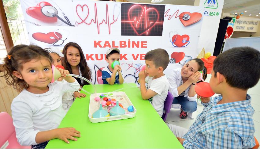 Küçük bilim insanları işbaşında