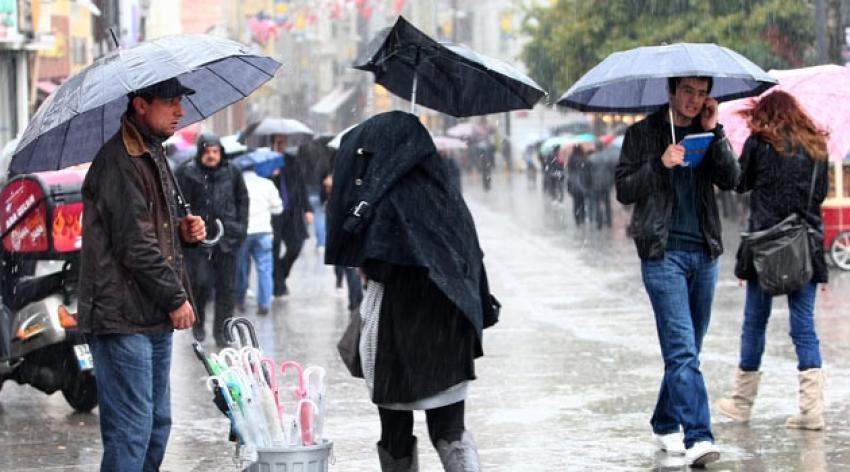 HAVA DURUMUNA DİKKAT!! ŞİDDETLİ YAĞIŞ VAR