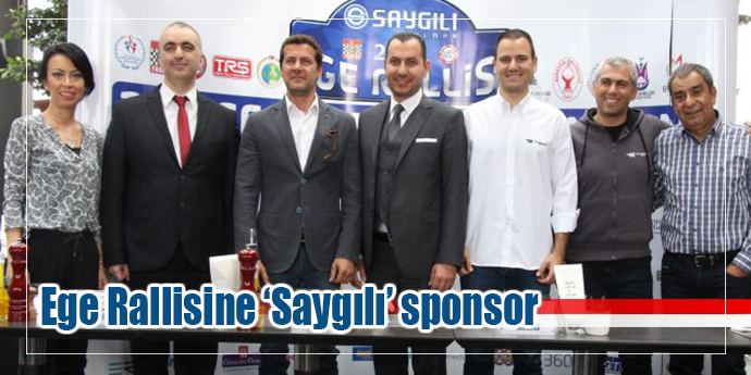 Saygılı Rulman Ege Rallisi’ne Sponsor Oldu