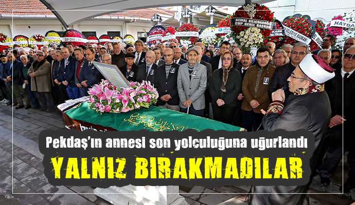 PEKDAŞ'I ACI GÜNÜNDE YALNIZ BIRAKMADILAR