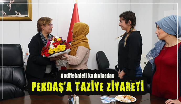 PEKDAŞ'I ZİYARET ETTİLER
