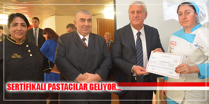 SERTİFİKALI PASTACILAR GELİYOR