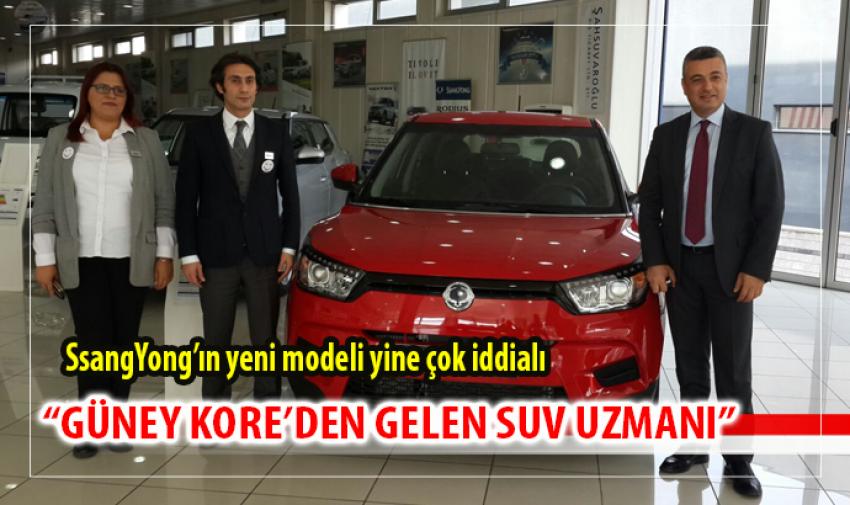 “GÜNEY KORE’DEN GELEN SUV UZMANI”