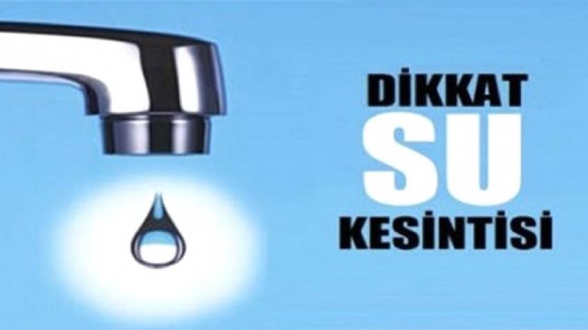 DİKKAT.. İZMİR'DE SU KESİNTİSİ