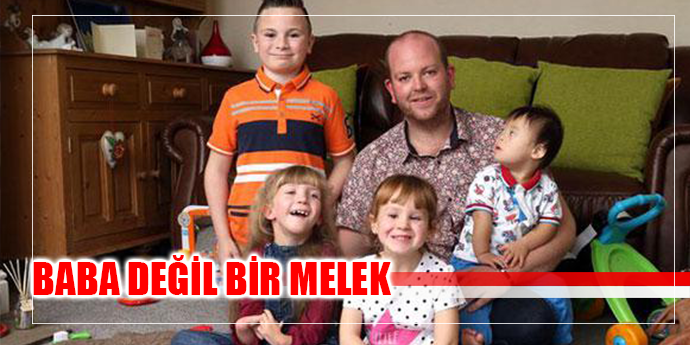 İşte gerçek ‘süper baba’: 4 engelli çocuk evlat edindi - Son Dakika Haberler