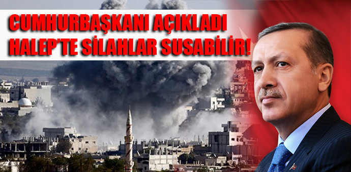 FLAŞ! SURİYE'DE SİLAHLAR SUSABİLİR!