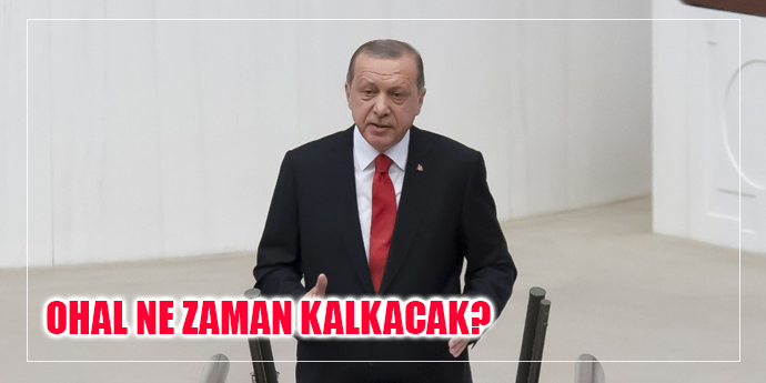 Cumhurbaşkanı Erdoğan’dan OHAL açıklaması