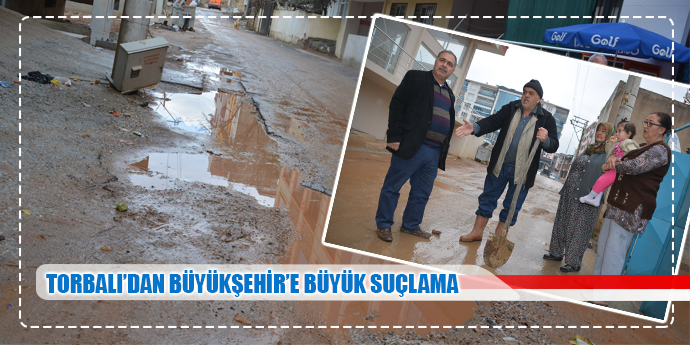 ALTYAPI ÇÖKTÜ 60 BİN KİŞİ ÇAMURLA BOĞUŞUYOR