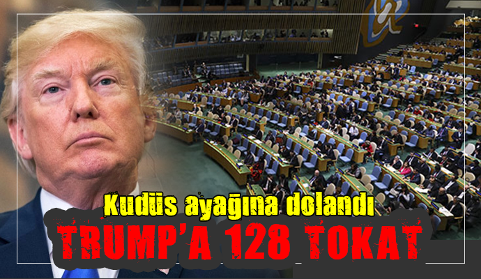 TRUMPʹA KUDÜS TOKADI!