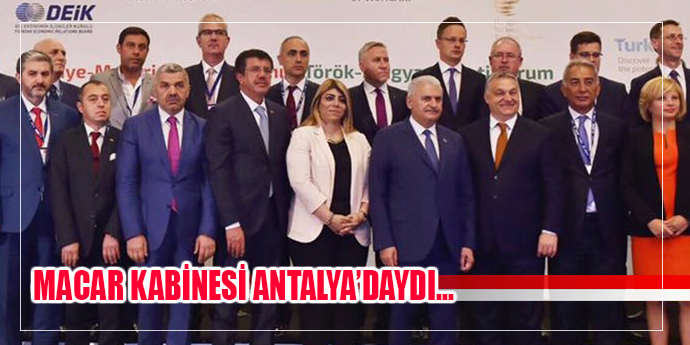BAŞBAKAN VE 6 MACAR BAKANLA İŞ FORUMU