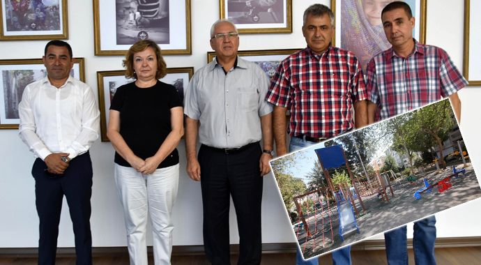 Üçkuyular'dan Başkan Selvitopu’na teşekkür ziyareti