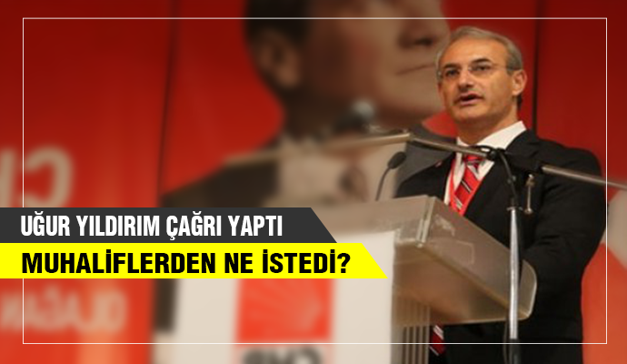 YILDIRIM'DAN PARTİ İÇİ MUHALEFETE ÇAĞRI!