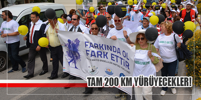 4 ilçe 2 gündür yürüyor!
