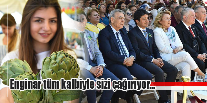 Urla Enginar Festivali renkli görüntülerle başladı