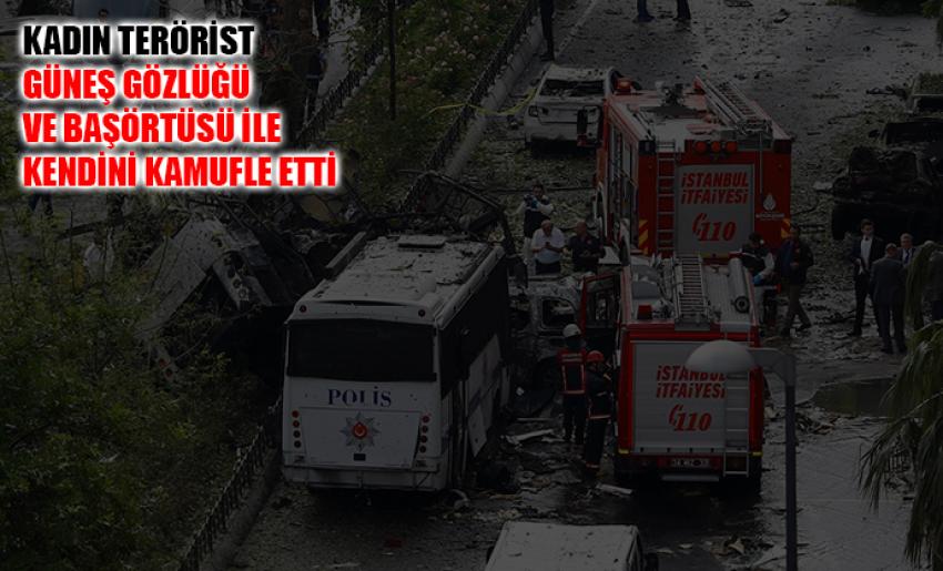 BOMBACIYA BAŞÖRTÜSÜ İLE KAMUFLAJ