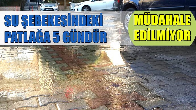 SU BOŞA AKIYOR, MAHALLE İSYAN EDİYOR!
