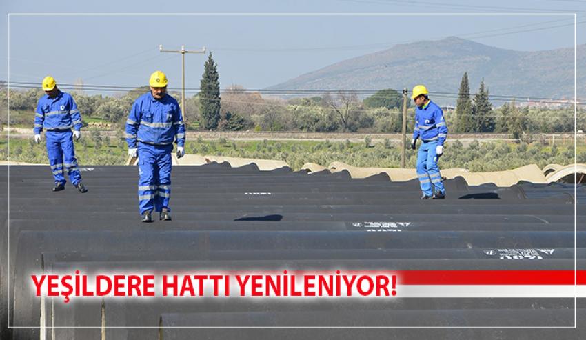 İZSU'dan Yeşildere'ye