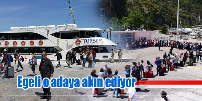 SIĞACIK - KARLOVASİ HATTI YUNAN ADALARI TURİSTİNİN YENİ GÖZDESİ