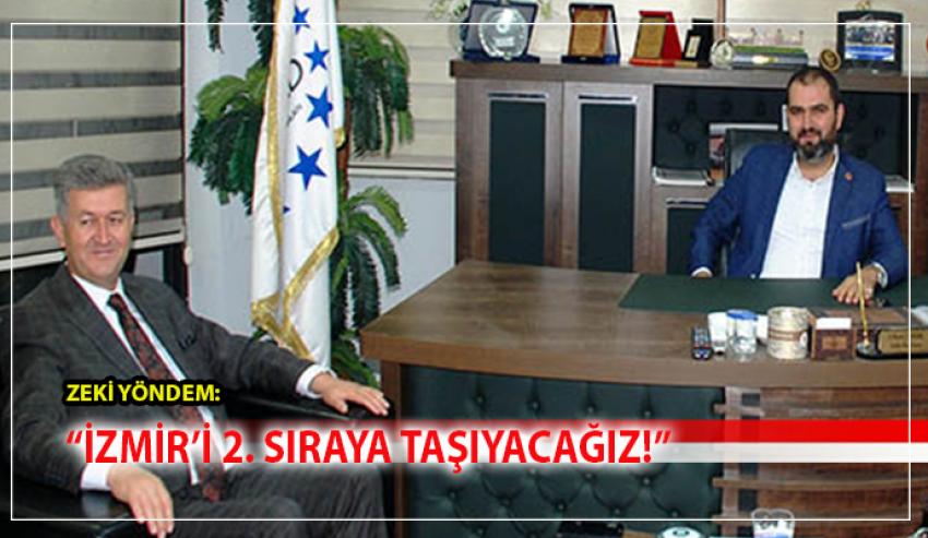 İZTO BAŞKAN ADAYI YÖNDEM'DEN: 2 DÖNEM ÖNERİSİ