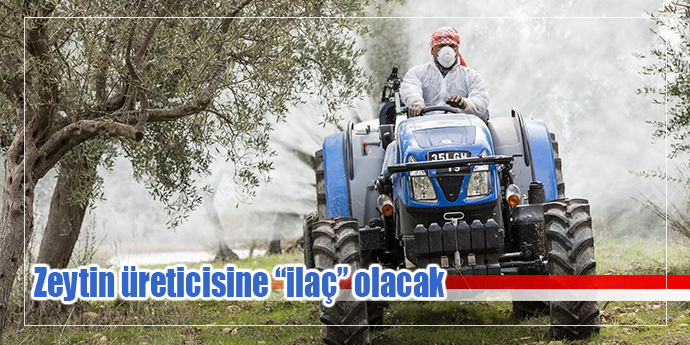 Zeytin üreticisine “ilaç” olacak
