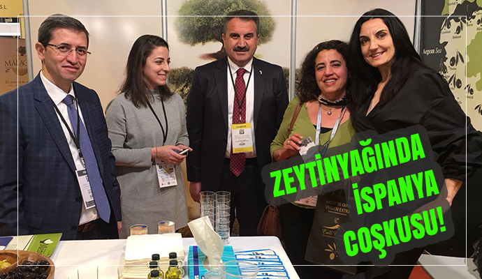 Türk zeytin ve zeytinyağı İspanya’da görücüye çıktı