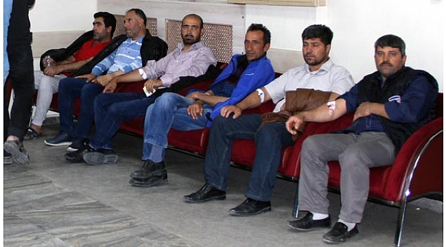 200 işçi hastanelik oldu