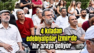 4 kıtadan edebiyatçılar İzmir'de bir araya geliyor