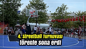 4. Streetball Turnuvası törenle sona erdi