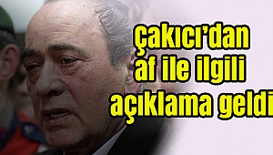 Alaattin Çakıcı'dan