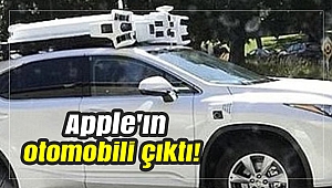 Apple'ın sürücüsüz otomobili gün yüzüne çıktı