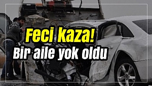 Bitlis'te feci kaza! Bir aile yok oldu