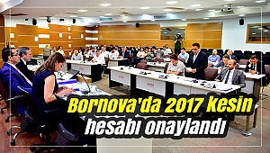 Bornova'da 2017 kesin hesabı onaylandı